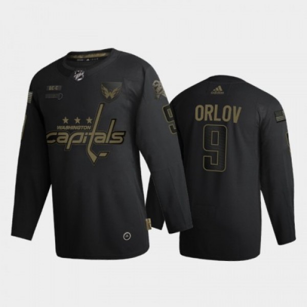 Washington Washington Capitals #9 Dmitry Orlov Adi...