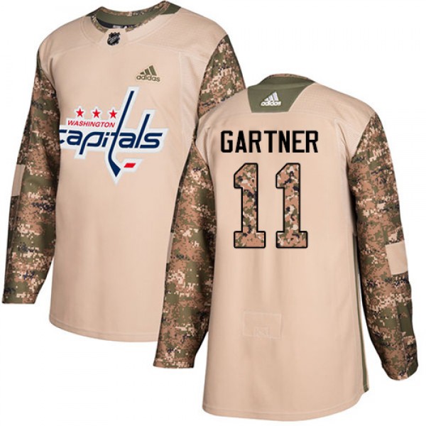 Adidas Washington Capitals #11 Mike Gartner Camo A...