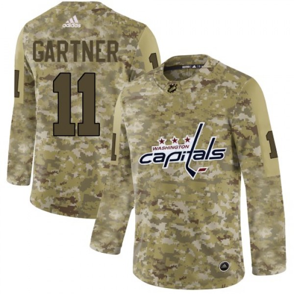 Adidas Washington Capitals #11 Mike Gartner Camo A...